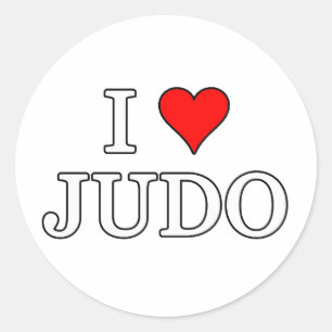 Judo Ronde Sticker