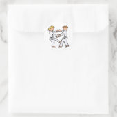 Judo Ronde Sticker (Tas)