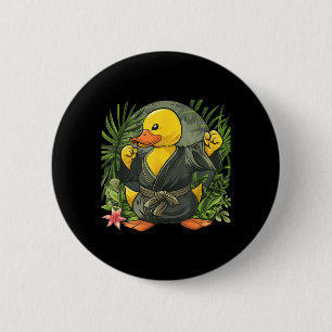Judo Rubber Eend Natuur Kickboksen Taekwondo Ronde Button 5,7 Cm