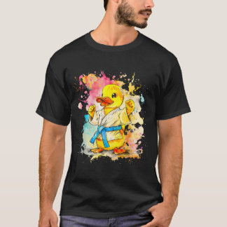 Judo Rubber Eend Natuur Kickboksen Taekwondo T-shirt