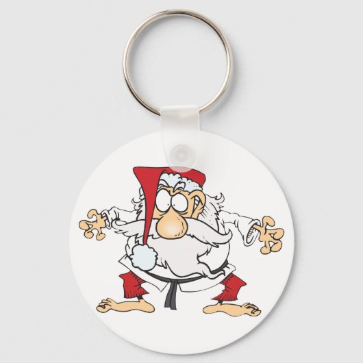 Judo-Santa Sleutelhanger (Voorkant)