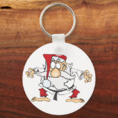 Judo-Santa Sleutelhanger (Voorkant)