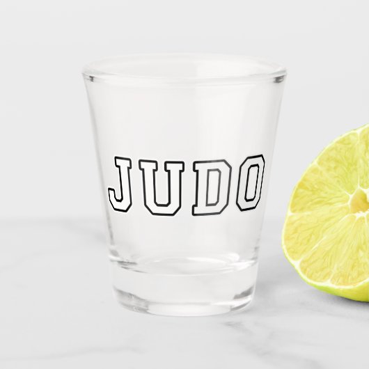 Judo Shot Glas (Voorkant)