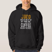 Judo Solves My Problems Coffee   Judoka Jujitsu Ma Hoodie (Voorkant)
