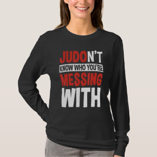 Judo Sport Judoist Atleet Judoka Japans Vecht T-shirt