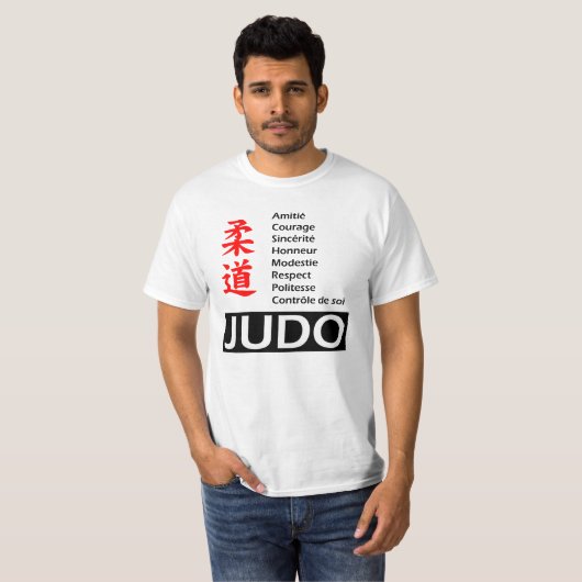 Judo T-shirt (Voorkant volledig)