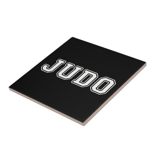 Judo Tegeltje (Zijkant)