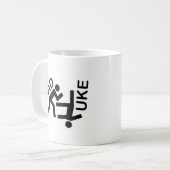 Judo themed koffiemok (Voorkant links)