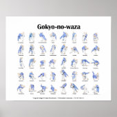 Judo throws poster (Voorkant)