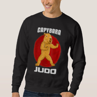 Judo Vechters Capybara Materiële Kunsten Trui