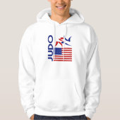 Judo Verenigde Staten Hoodie (Voorkant)