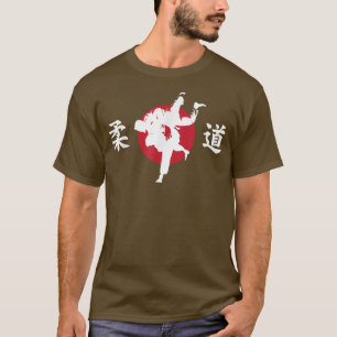 Judo-vlag van Japan Gift T-shirt