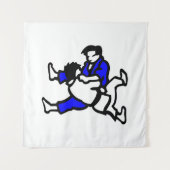 Judo Wandkleed (Voorkant (horizontaal))