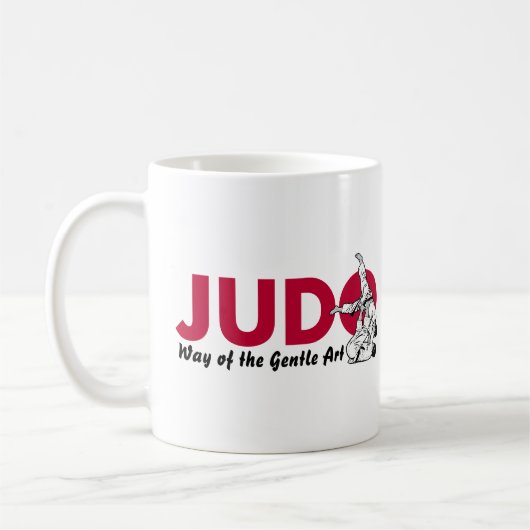 Judo - Way of the Gentle Art | Martial Arts Design Koffiemok (Links)