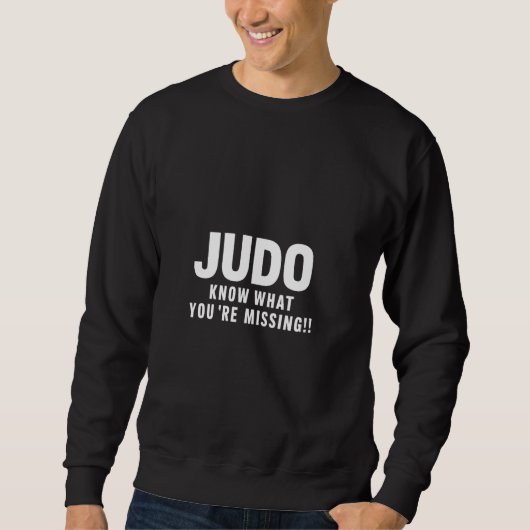 Judo weet wat je mist Judo Trui (Voorkant)