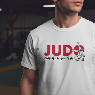 Judo - Weg van de zachte kunst Martial Arts Desi T-shirt