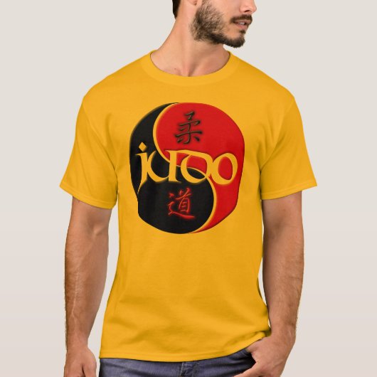 Judo Yin Yang T-Shirt (Voorkant)