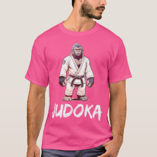 Judoka Gorilla Japanse vechtsporten Judo T-shirt