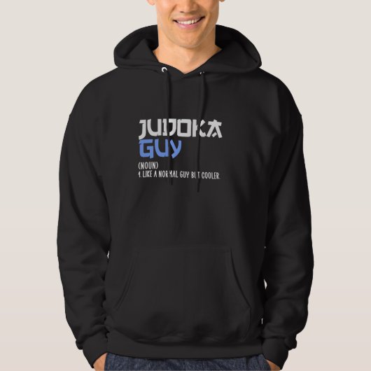 judoka hoodie (Voorkant)