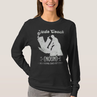 Judoka Judo-coach als gewone coach maar koeler T-shirt