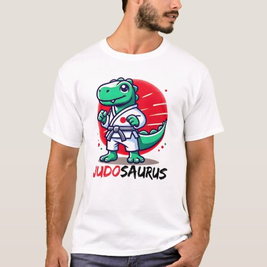 Judosaurus-dinosaurus T-shirt (Voorkant)