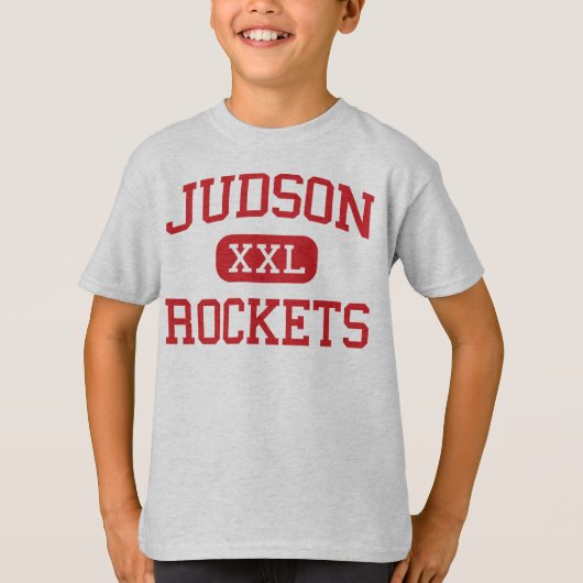 Judson - Rockets - High School - Converse Texas T-shirt (Voorkant)