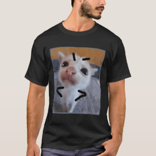 Judy Kat Funny Cat Lover Angry Kitten Meme Cute T-shirt