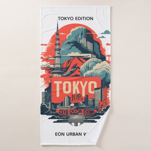 JUEGO DE TOALLAS TOKYO EDITION BAD HANDDOEK (Badhanddoek)