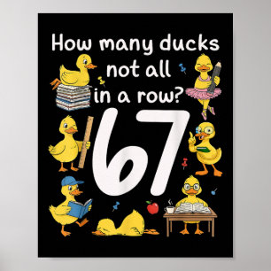 Juf Six Seven Meme 67 Grappige Juf Eend In Een Poster