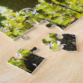 Juffers Macro - Iridiserende Liefde op Mos Legpuzzel (Zijkant)