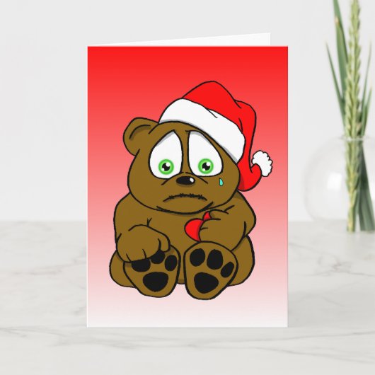 juffrouw beary u veel feestdagen kaart (Voorkant)