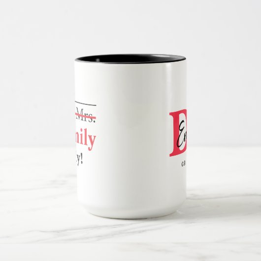 Juffrouw Mrs Dr. Afstuderen Funny PhD Mok (Midden)