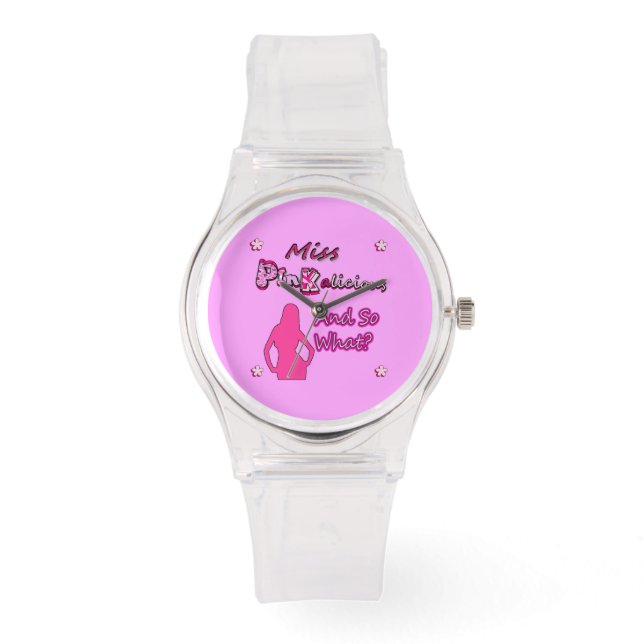juffrouw pinkalicious horloge (Voorkant)