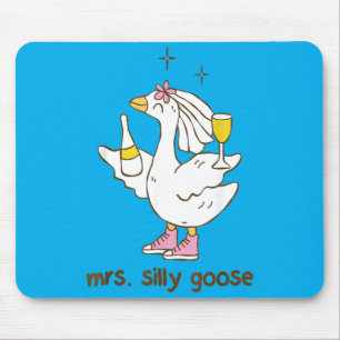 Juffrouw Silly Goose Trouw Bachelorette Feest Muismat