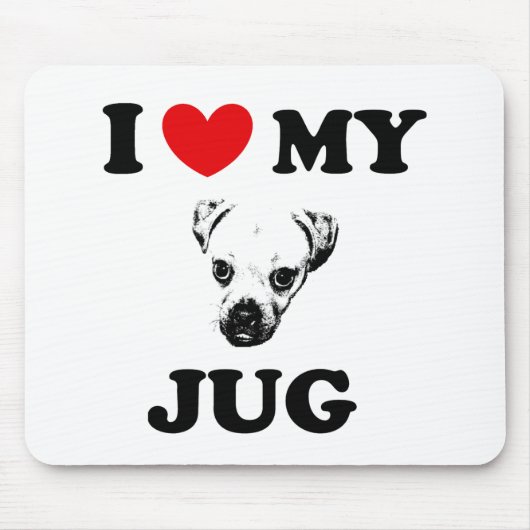 jug hond muismat (Voorkant)