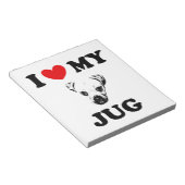 jug hond notitieblok (Schuin)