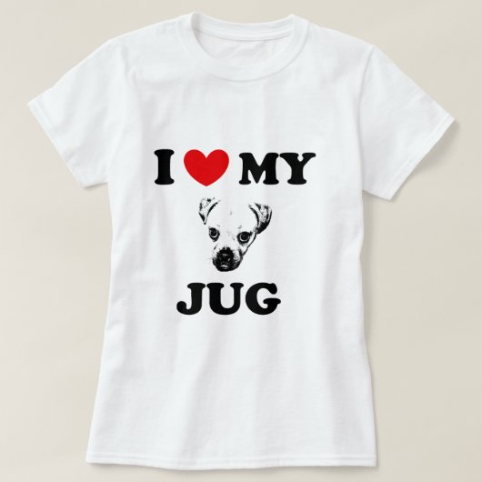 jug hond t-shirt (Design voorkant)
