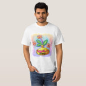 Jug O Bloemen  T-shirt (Voorkant volledig)
