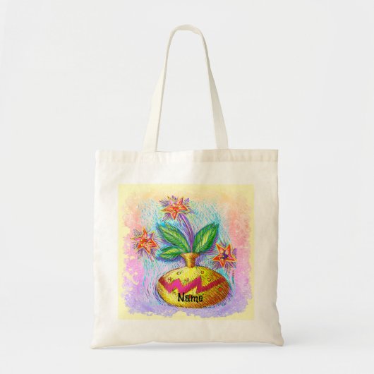 Jug O Flowers Tote Bag (Voorkant)