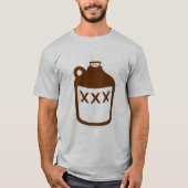 Jug of Moonshine - Brown T-shirt (Voorkant)