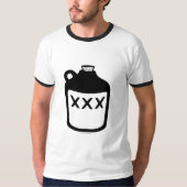 Jug of Moonshine - Zwart T-shirt (Voorkant)
