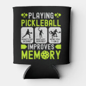 Jugar Pickleball Ejercita La Memoria  Blikjeskoeler (Voorkant)