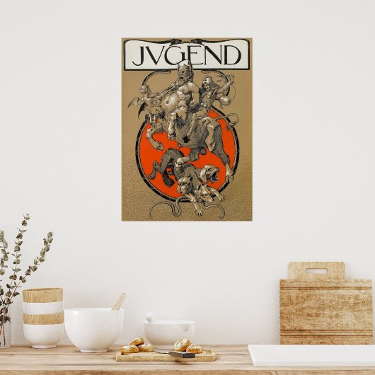 JUGEND MAGAZINE POSTER (Keuken)
