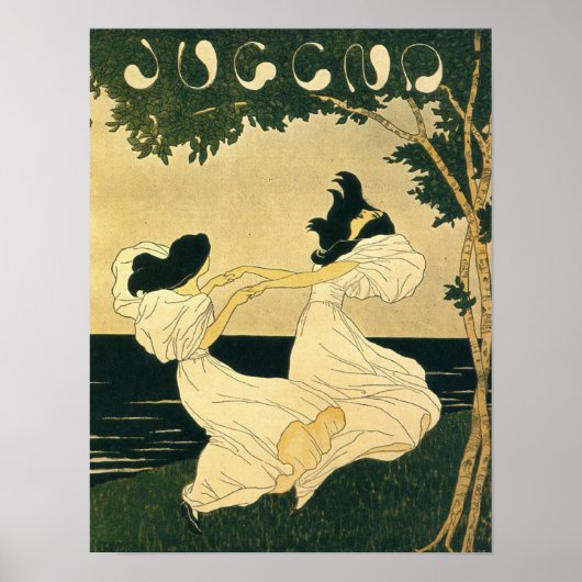 Jugend / Youth Art Nouveau Poster (Voorkant)