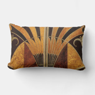 Jugendstil, art deco, vintage, multi houten kussen