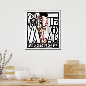 Jugendstil - Art Nouveau Poster: Cabaret Fledermas Poster (Keuken)