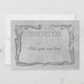 Jugendstil in Gray Kaart (Voorkant)