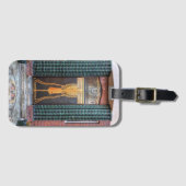 Jugenstil Door Bagagelabel (Voorkant (horizontaal))