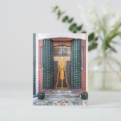 Jugenstil Door Feestdagenkaart (Staand voorkant)