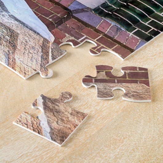 Jugenstil Door Legpuzzel (Zijkant)